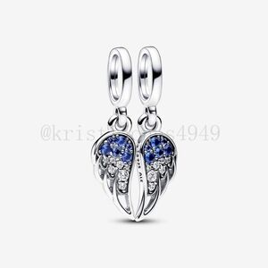 Pandora Sparkling Splitable Angel Wings Dangle Charm